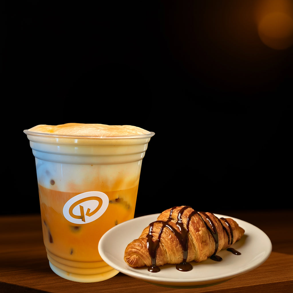 Latte & Bánh Croissant  Combo